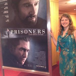 Carly Marconi at the Prisoners Premiere in Beverly Hills CA