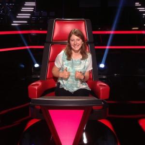 Carly at the Voice as Intern for the Movie Son of God