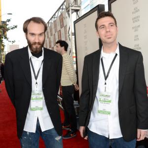Eric Demeusy and Kyle McIntyre at the 2012 LA Film Festival To Rome with Love premiere