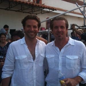Brent & Bradley Cooper in Puerta Vallarta on the set of Limitless