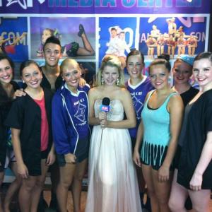 Madison Curtis hosting KAR TV Dance Nationals in Panama City!