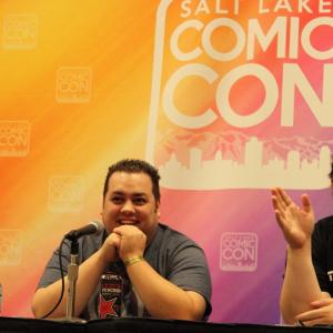 Tim Drake on The Muppets panel at Salt Lake Comic Con September 2014