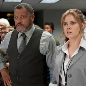 Still of Laurence Fishburne and Amy Adams in Zmogus is plieno 2013