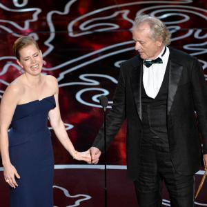 Bill Murray and Amy Adams at event of The Oscars 2014