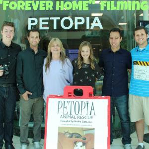 FOREVER HOME 2014 film crew and Actress Susan Olsen Susan Olsen is Cindy from the Brady Bunch and an animal welfare advocate PSA film produced and written by ChristineMarie Johnnie