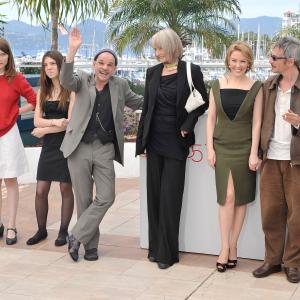 Kylie Minogue, Leos Carax, Denis Lavant, Edith Scob, Elise Lhomeau and Jeanne Disson at event of Holy Motors (2012)