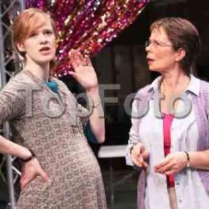 Kathryn OReilly  Celia Imrie as Bella and Trish in Mixed up North directed by Max StaffordClark