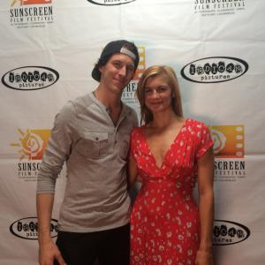 Brienne & Jesse La Flair at the Sunscreen Film Festival