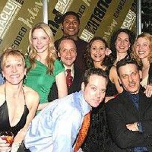 The cast of Tim Robbins' play, 