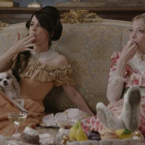 Still of Natasha Leggero and Riki Lindhome in Another Period (2015)