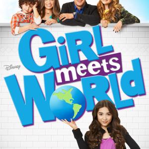 Danielle Fishel Ben Savage Rowan Blanchard Sabrina Carpenter Corey Fogelmanis Peyton Meyer and August Maturo in Girl Meets World 2014