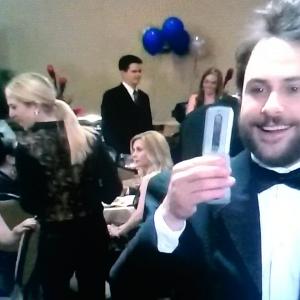 Still of Erica Lynne Marszalek and Charlie Day in The Gang Gets Stranded in the Woods Its Always Sunny In Philadelphia