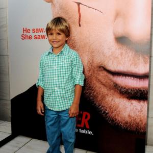 Jadon Wells aka Harrison Morgan at the Dexter 8th season red carpet premiere party.
