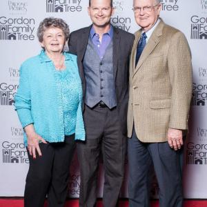 With my parents at the premiere of Gordon Family Tree in which I played the role of Jason.