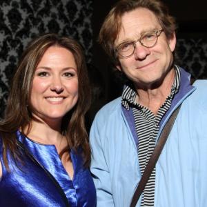 Jill Gray Savarese and Jim Turner at the Film Festival Flix LA afterparty.