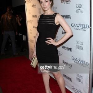 Janet Roth attending the premiere of the Ganzelfeld Haunting in Beverly Hills, Feb 2014