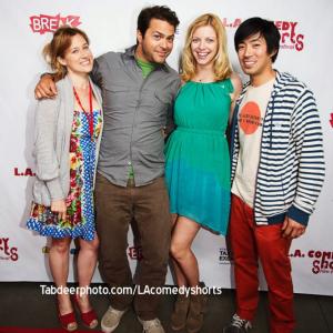 LEGITIMATE cast at 2013 LA Comedy Shorts Festival