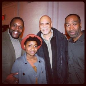 Chad Coleman, Warrington Hudlin and Jerry Lamothe BAM screening The Tombs