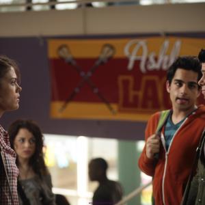 Still of LINDSEY SHAW, PARAS PATEL, and TRAVIS QUENTIN YOUNG in TEEN SPIRIT