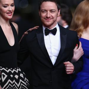 James McAvoy and Jess Weixler at event of The Disappearance of Eleanor Rigby Them 2014