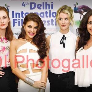 Press Conference for 'Definition of Fear' with the cast at the Delhi International Film Festival