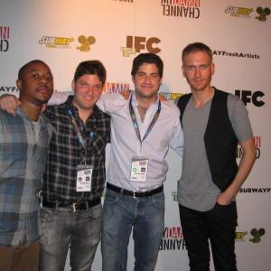 South by Southwest - Fresh Filmmakers 2012 (Left to right) William Stefan Smith, Michael Ratner, Alexander Black, and Arlen Konopaki