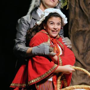Hillary as Little Red in Into the Woods