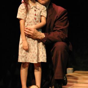 Talyan with Bruce Katzman during their performance in WAY TO HEAVEN at the Odyssey Theatre Ensemble opening October 2011