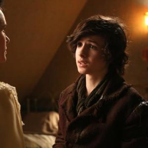 Still of Karin Inghammar and Dylan Schmid in Once Upon a Time 2011