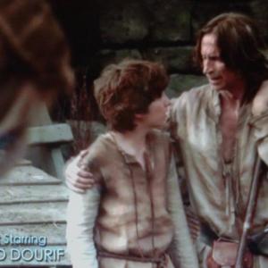 This is me with Robert Carlyle in Once Upon a Time 2011