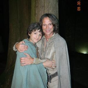 Dylan and Robert Carlyle 2011 in Once Upon a Time