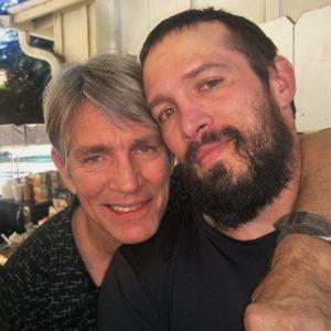 Working on a currently undisclosed film with Eric Roberts and having a blast