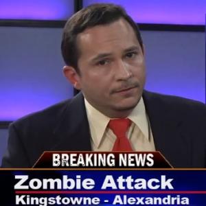 YouTube Zombie Newscast Parody Breaking News! Zombies attack in Alexandria Virginia!