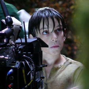 Nicholas Croucher on Merlin set Forest of Dean Season 4
