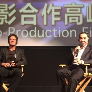 2015 China Hollywood CoProduction Film Summit with CFCC President Miao Xiaotian