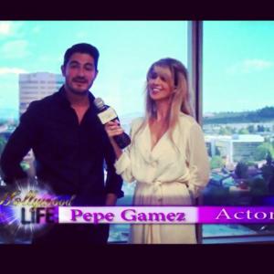 Pepe Gamez interview by Leila from Hollywood Life