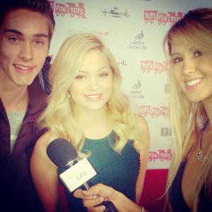 Austin North  Olive Holt show I didnt do it interview by Leila from Hollywood Life