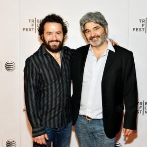 With director Onur Tukel at the premiere of APPLESAUCE 2015 Tribeca Film Festival