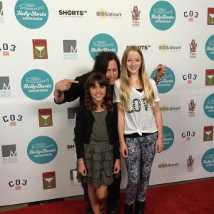 Molly Jackson Gene Blalock and Liv Southard at the Holly Shorts Film Festival!