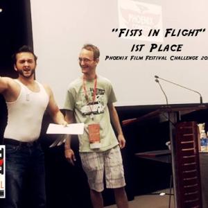 Fist in Flight film premier at Phoenix Comicon 2014 Directed by Adolpho Navarro