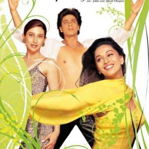 Madhuri Dixit Karisma Kapoor and Shah Rukh Khan in Dil To Pagal Hai 1997