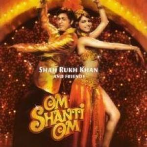 Shah Rukh Khan and Deepika Padukone in Om Shanti Om (2007)