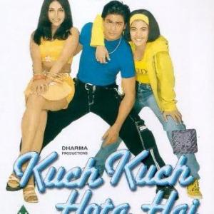 Kajol Shah Rukh Khan and Rani Mukerji in Kuch Kuch Hota Hai 1998