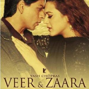 Preity Zinta and Shah Rukh Khan in VeerZaara 2004
