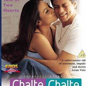 Shah Rukh Khan and Rani Mukerji in Chalte Chalte (2003)