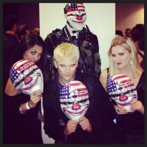 Cynthia Posner, Kash Hovey, Katherine Bailess at the premiere of Payday