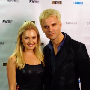Katherine Bailess and Kash Hovey