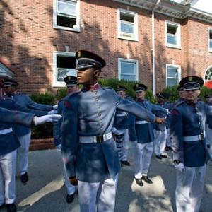 VALLEY FORGE MILITARY ACADEMY THE FORGE CAPSHIELD CEREMONY