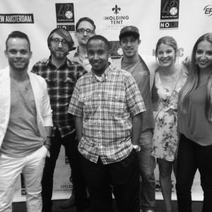 Cast and Crew of Survivant at 48 hour film fest Nola
