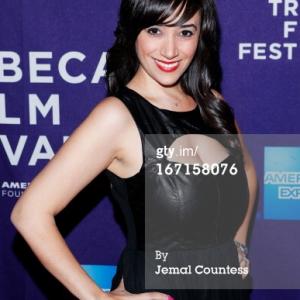 Victoria Cruz at the Tribeca Film Festival for Raze